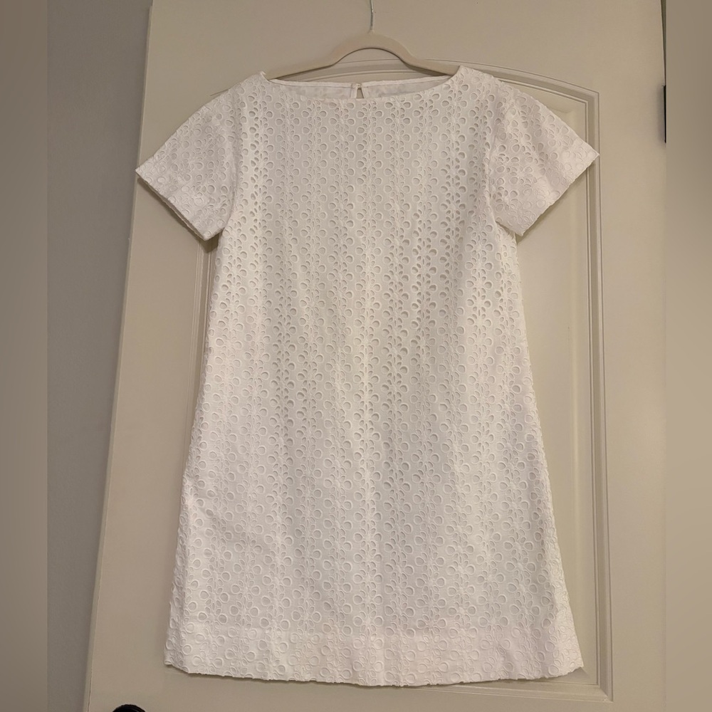 Kate Spade White Eyelet Mini Dress
